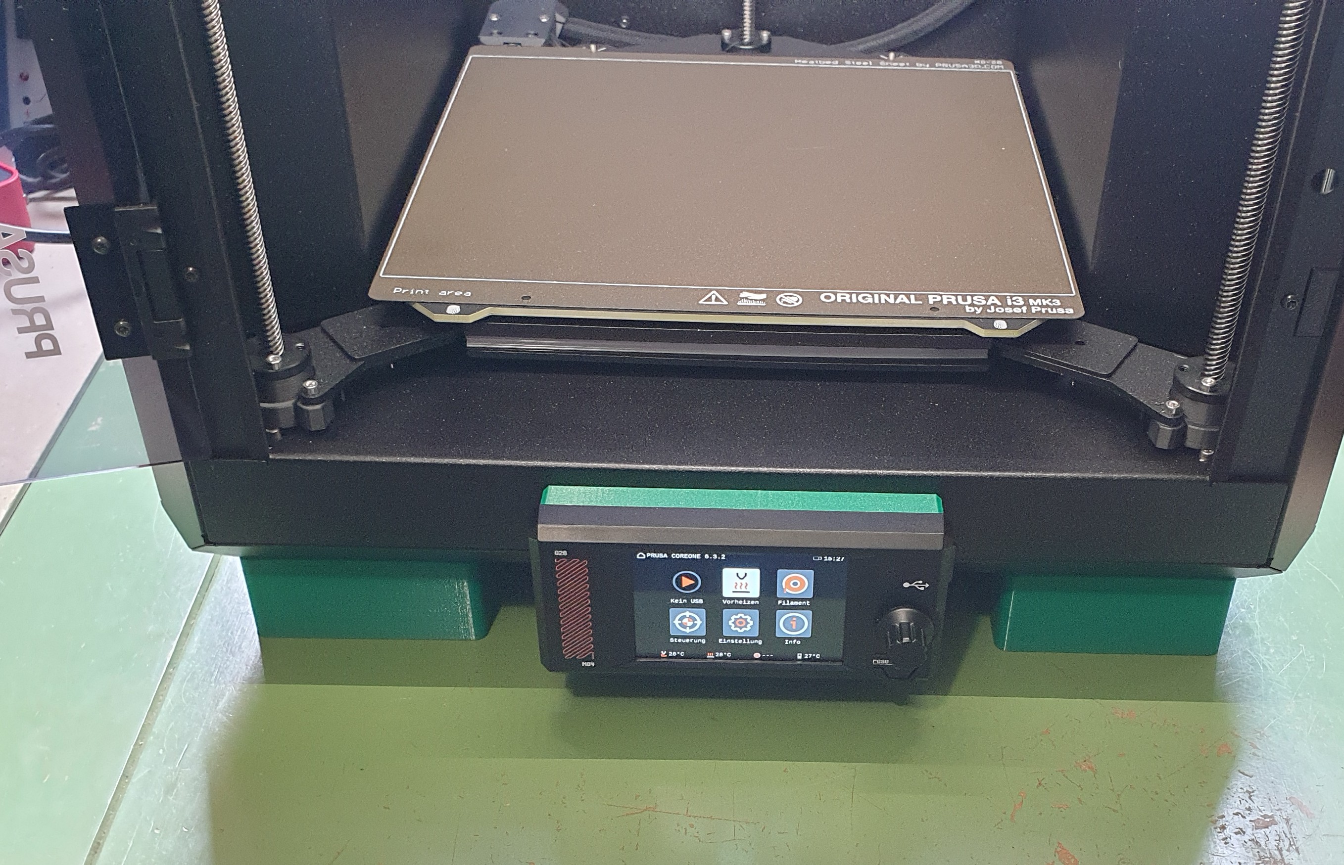CORE One - xLCD Montage vertikal (für die neue Version) // CORE One - xLCD mounting vertically (for the new version)