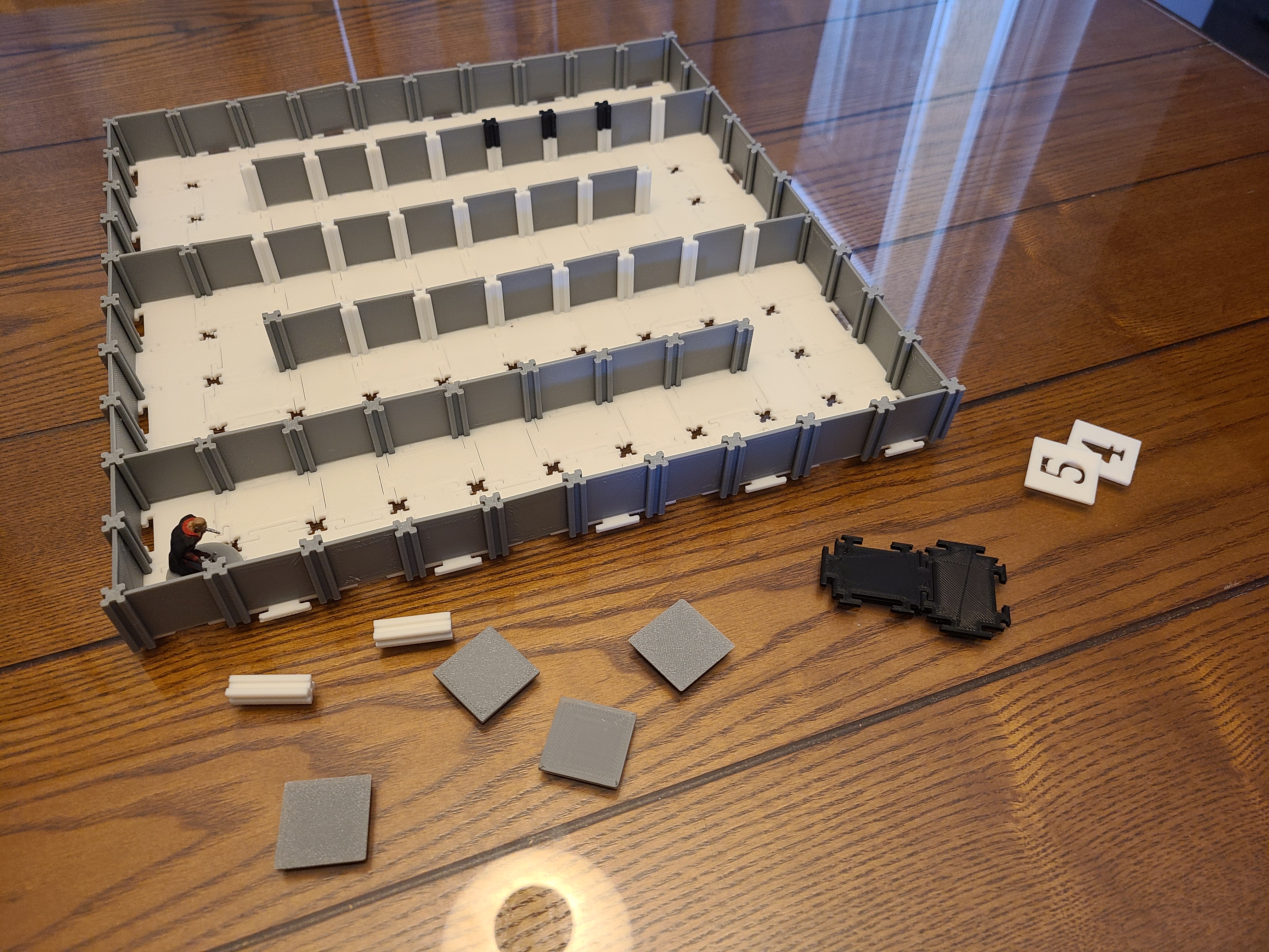 Miniatura 6 do modelo 3D DND Simple modular map