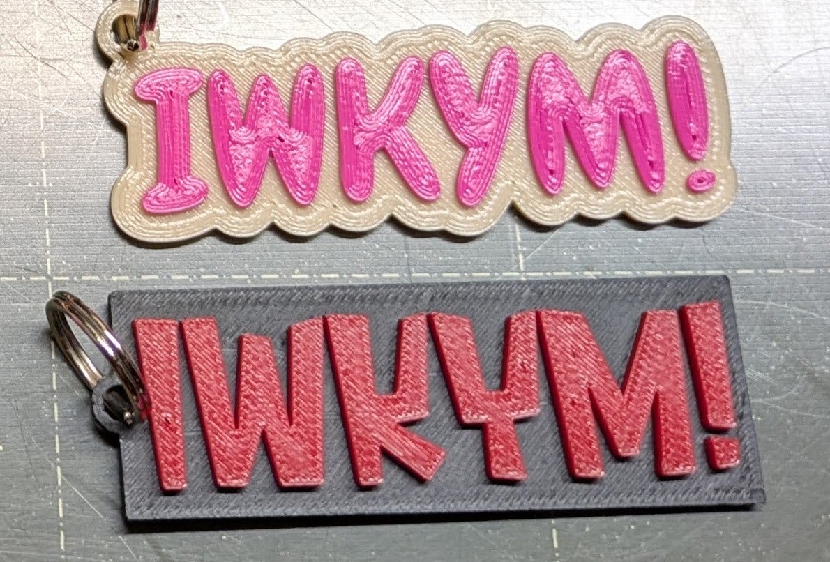 IWKYM Keychain  - Dungeon Crawler Carl