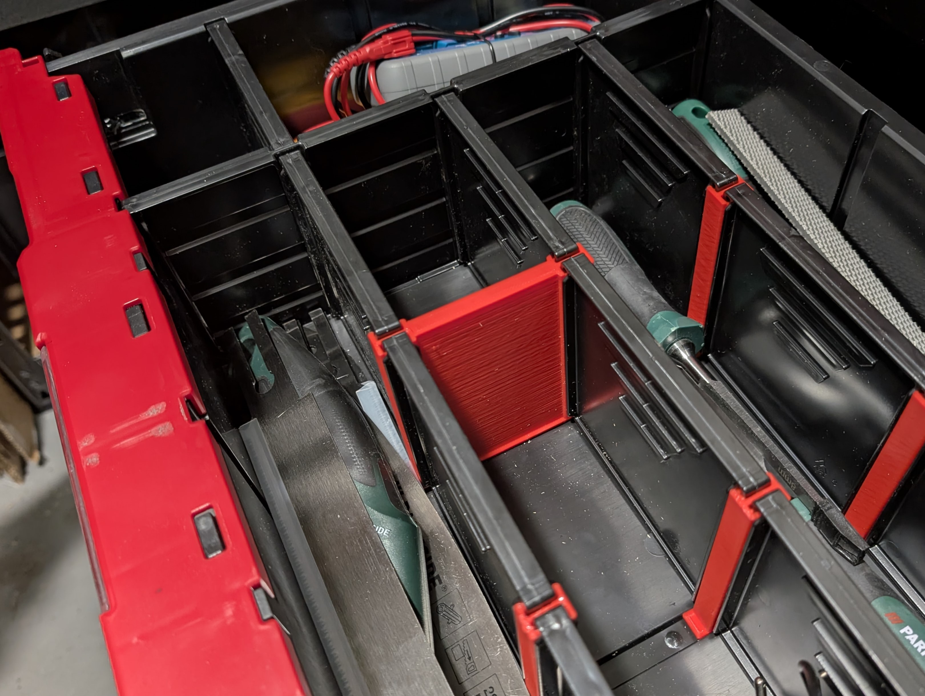 Qbrick System One Drawer - Vertical Drawer Divider