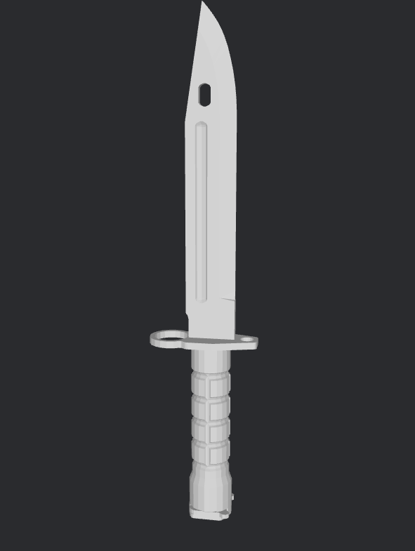 CS2 Bayonet 3D model