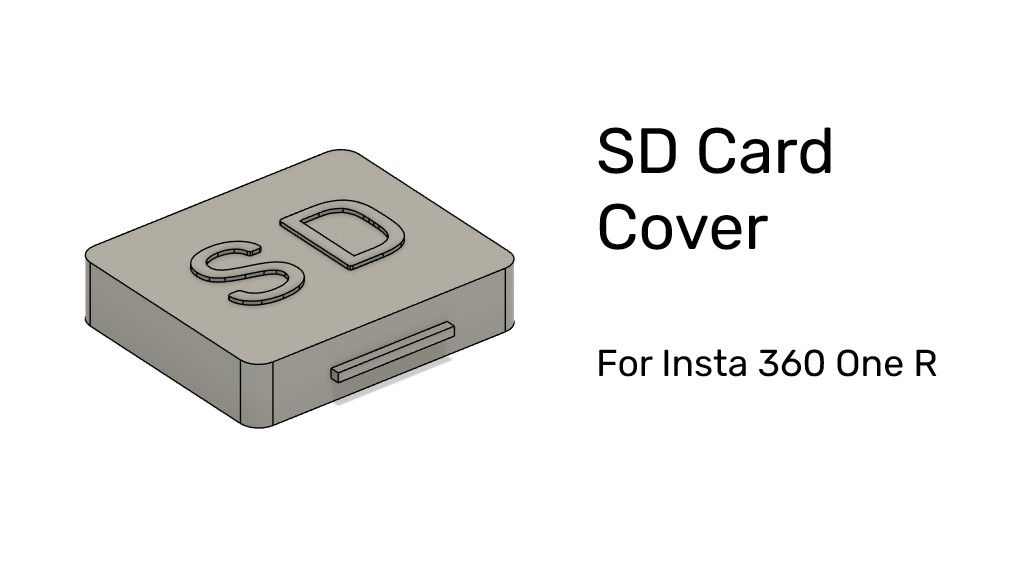 Insta360 SD Card Cover
