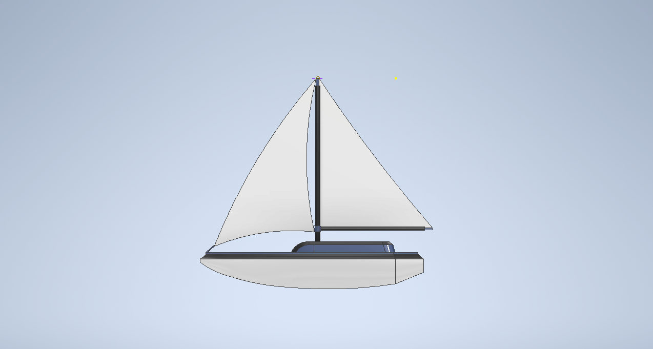 Decorative sailboat