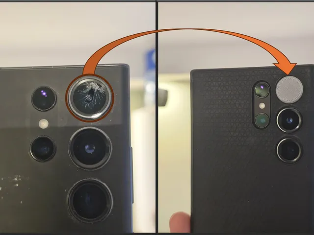 Cover for broken camera glass - Samsung S23 Ultra