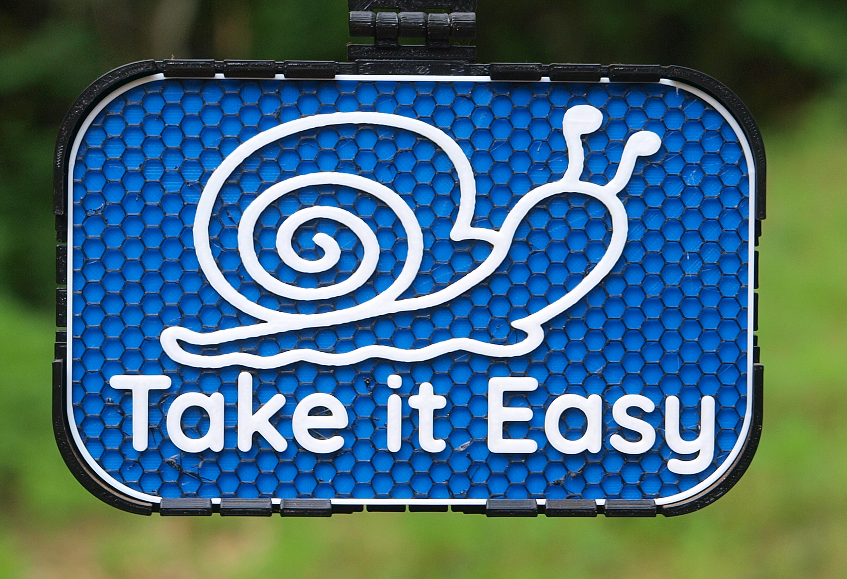 Snail "Slow Ride" signs