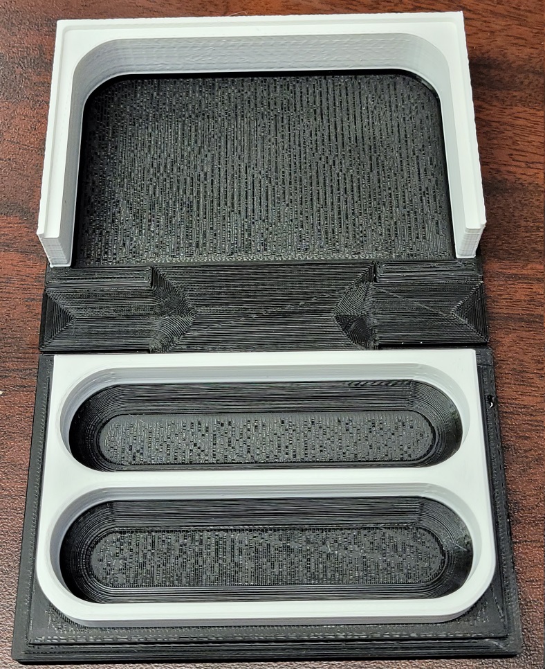 Miniature Tabletop Dice Book with builtin dice tray by Midas Download free STL model