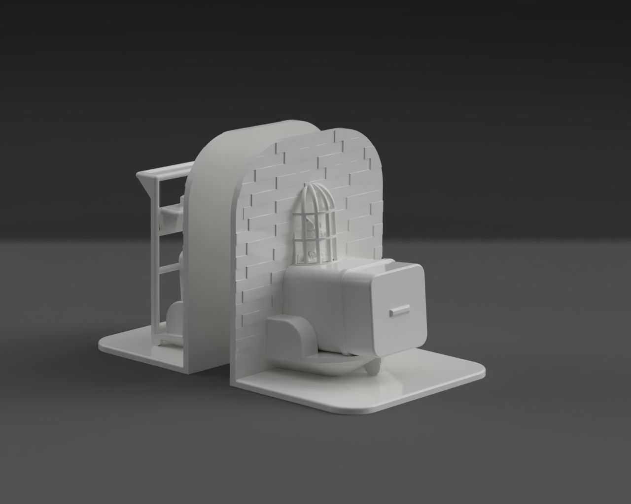 Harry Potter 9 3/4 Platform Bookend