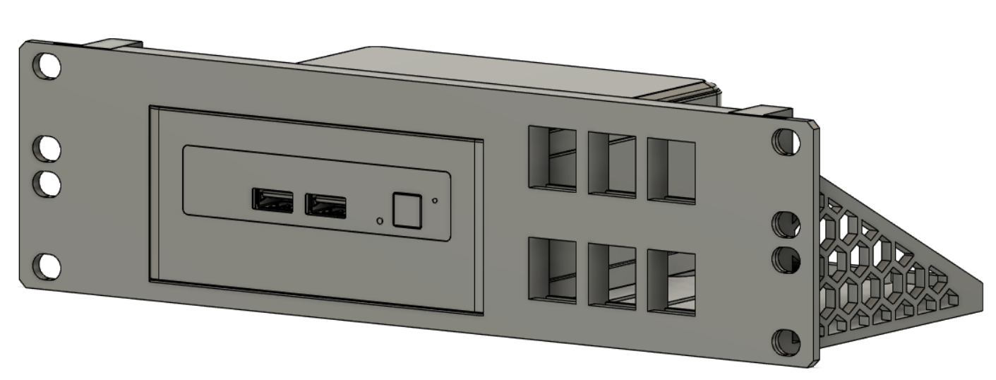 8th Gen Intel NUC - 10 Inch Rackmount