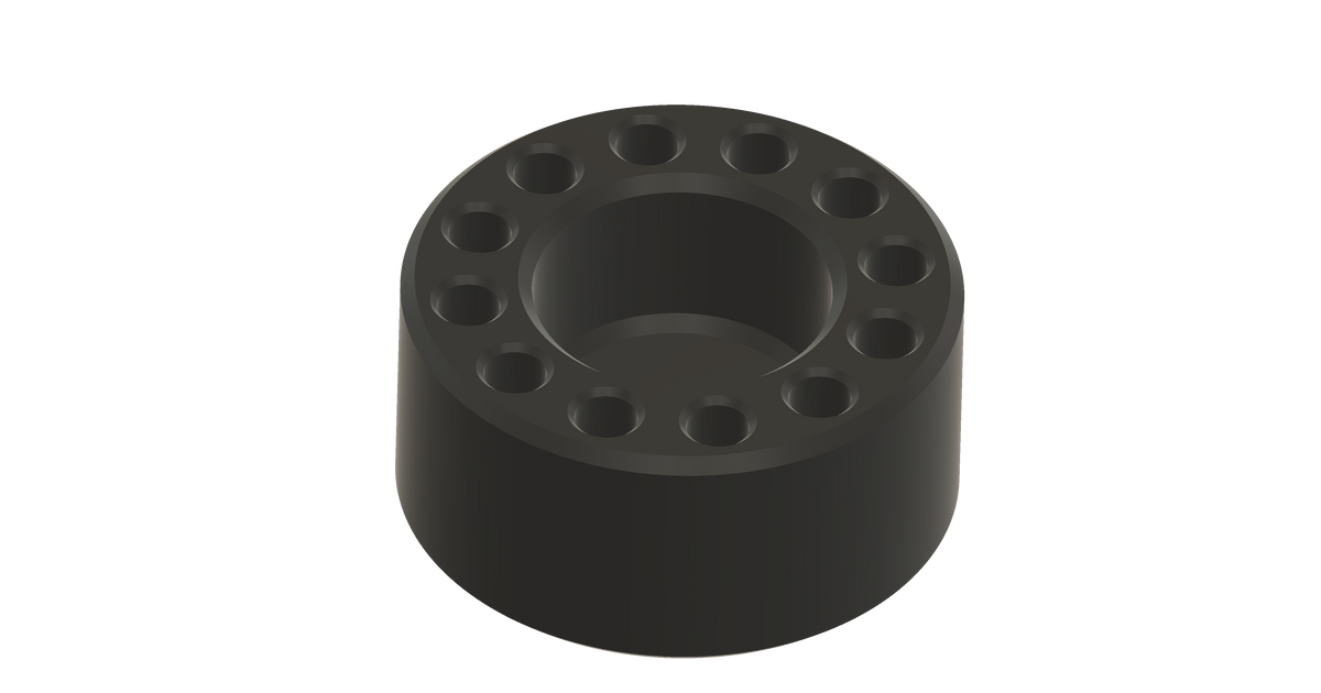 Circular Soldering Tip Organizer by IZ Labs Download free STL model