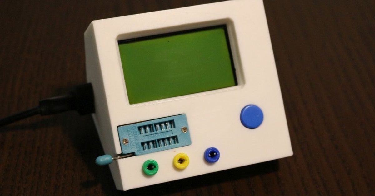 Tiny E-Lab LCR-T4 Tester By Stanley | Download Free STL Model ...