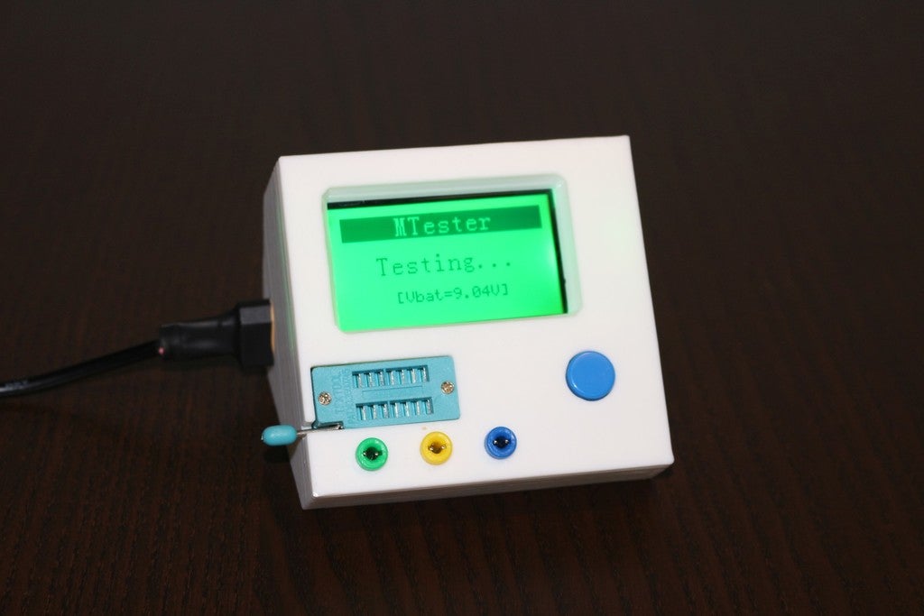 Miniatura 2 do modelo 3D Tiny e-Lab LCR-T4 tester