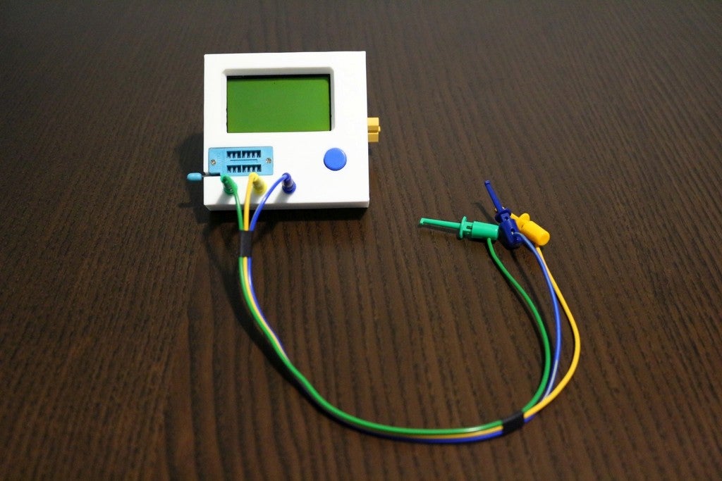 Miniatura 5 do modelo 3D Tiny e-Lab LCR-T4 tester