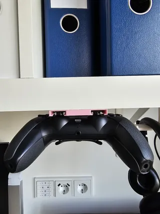 Miniatura 6 do modelo 3D Controller holder | under Tabler /below table | Light / Small