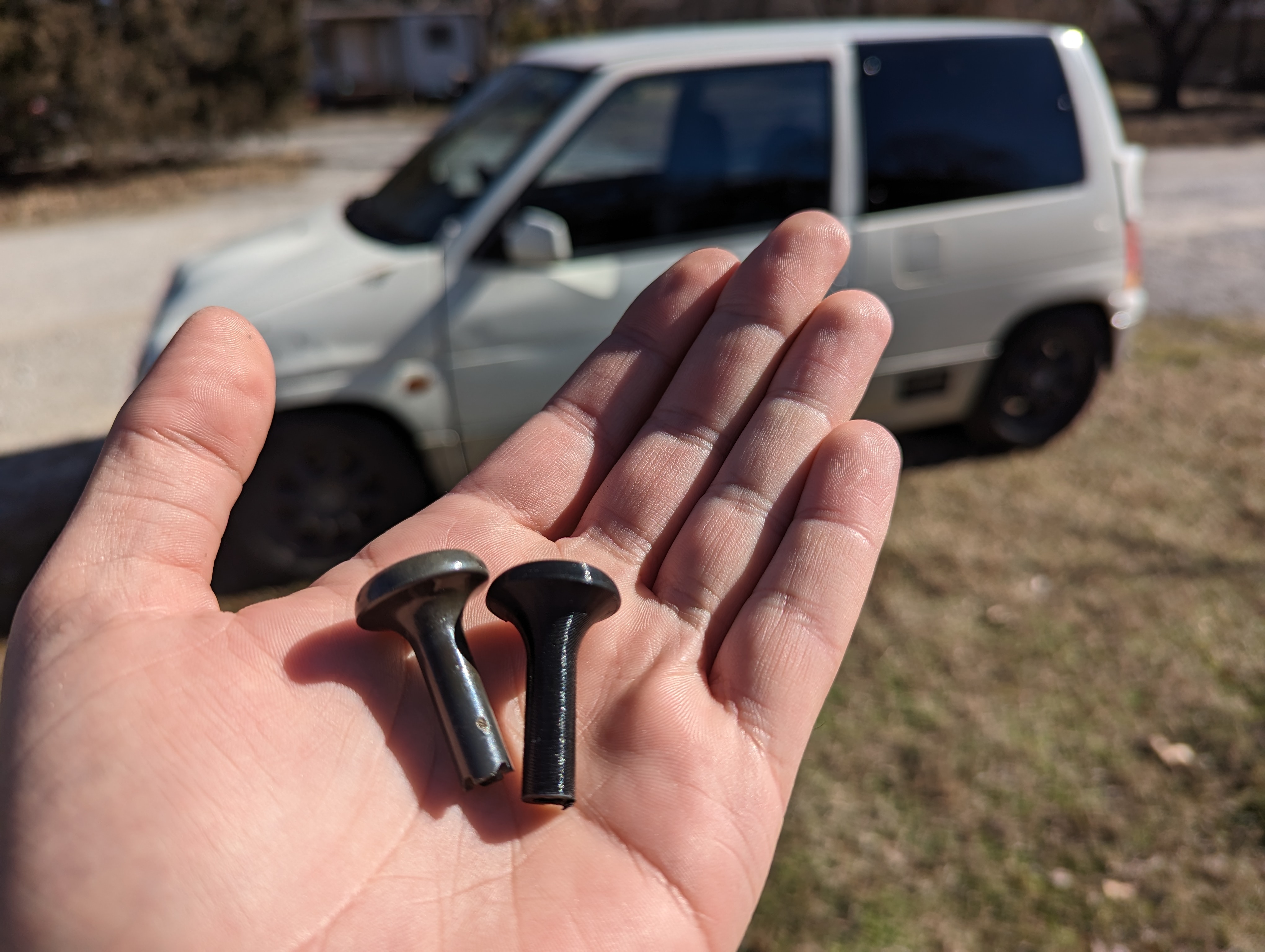 1992 Suzuki Alto Works Rear Seat Latch Pull