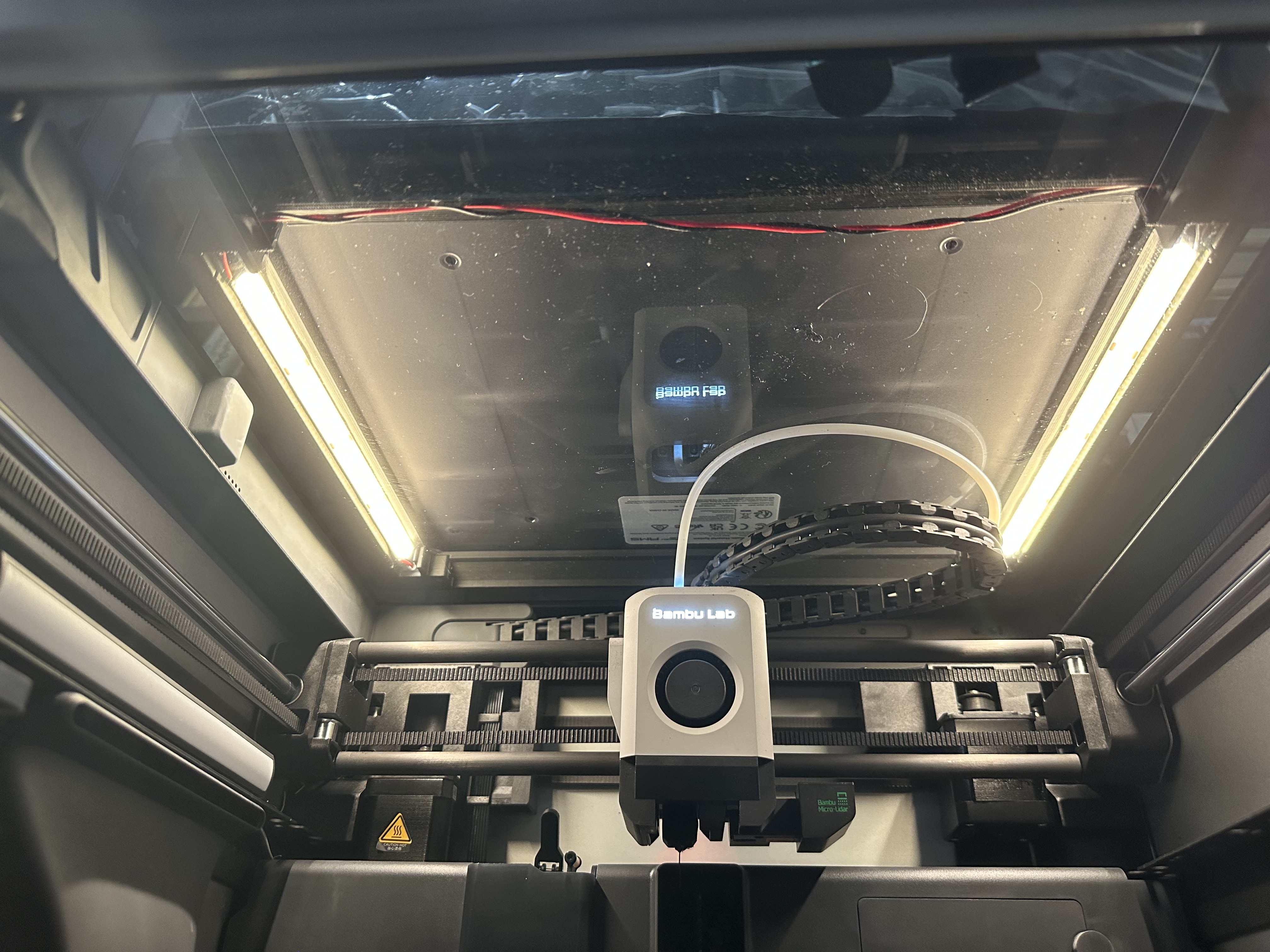 Bambu Lab AMS Riser LED Frame