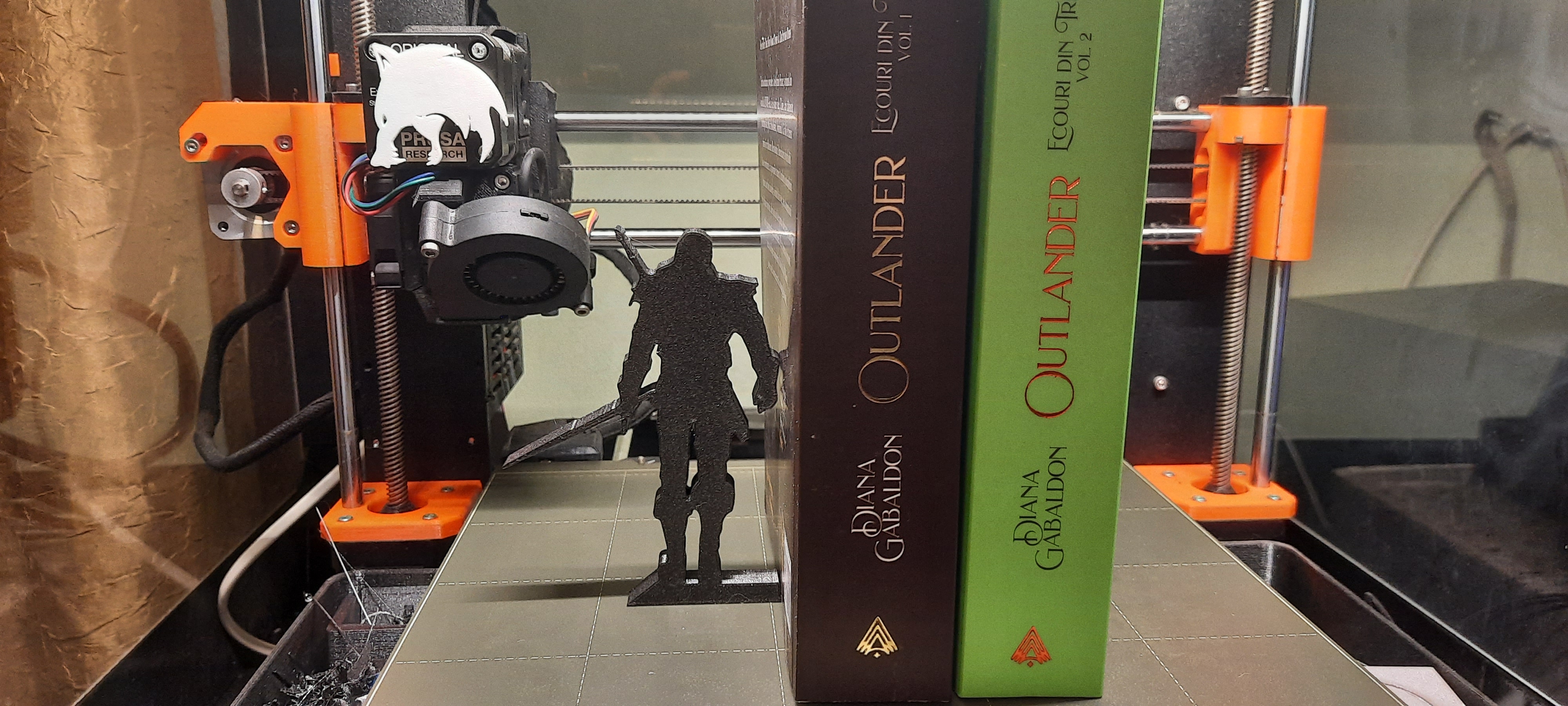Miniatura 4 do modelo 3D Witcher Themed Bookends