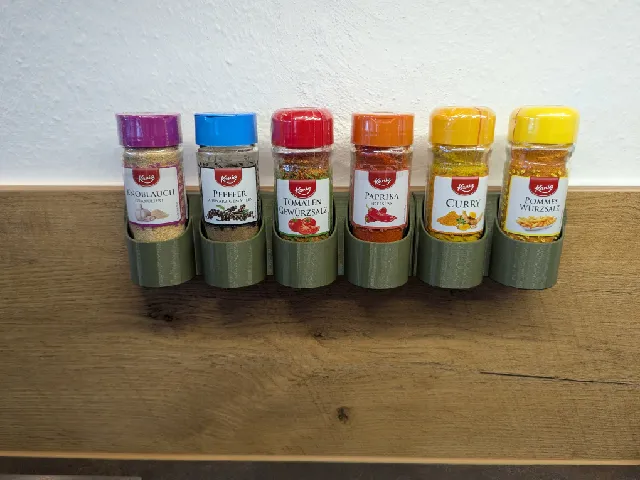 Kitchen spices Wallmount | Halterung für Küchengewürze (Ikea Plats)