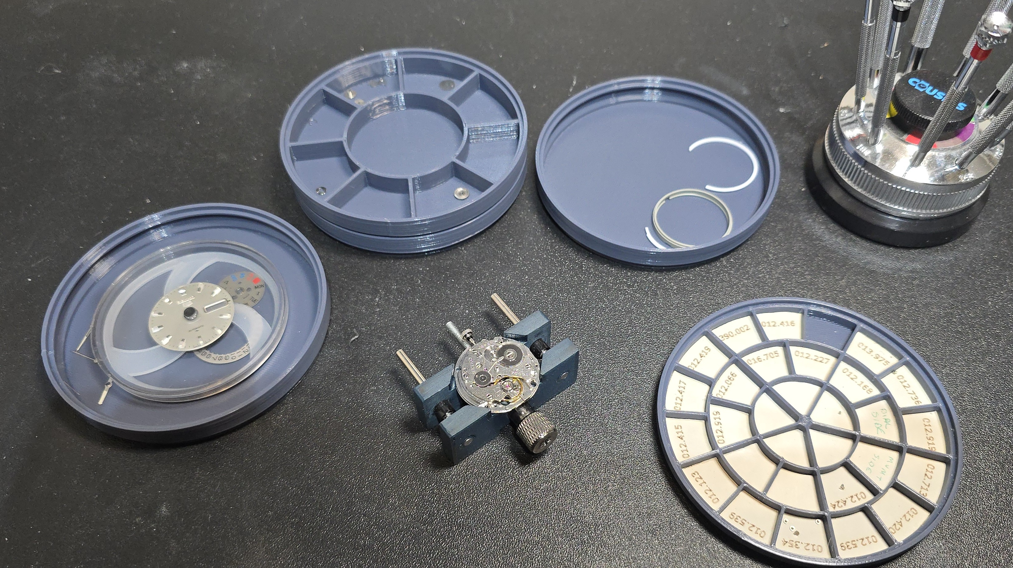 All in One - Watchmakers Small Parts Trays