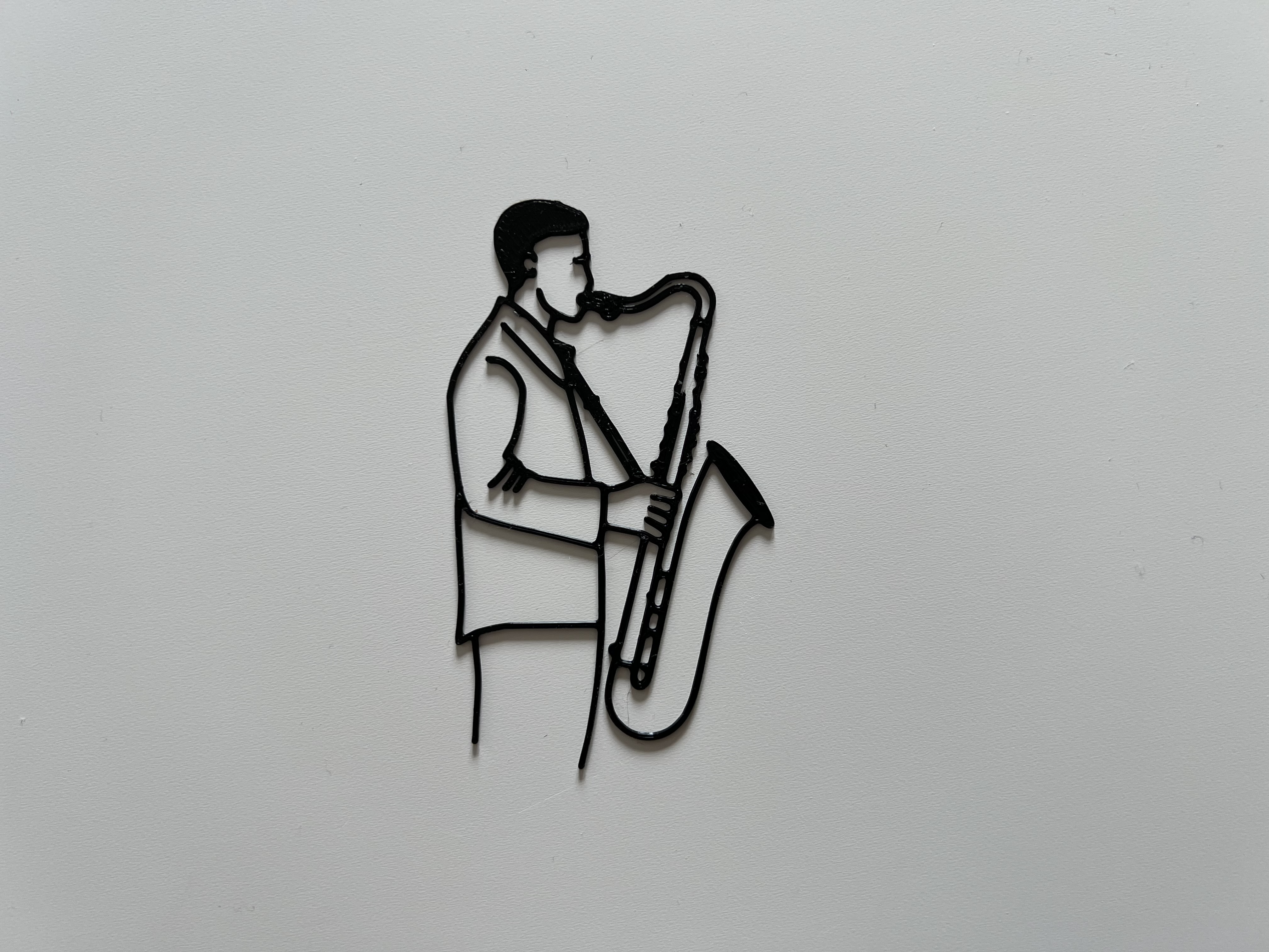 Saxophone Wall Art #1