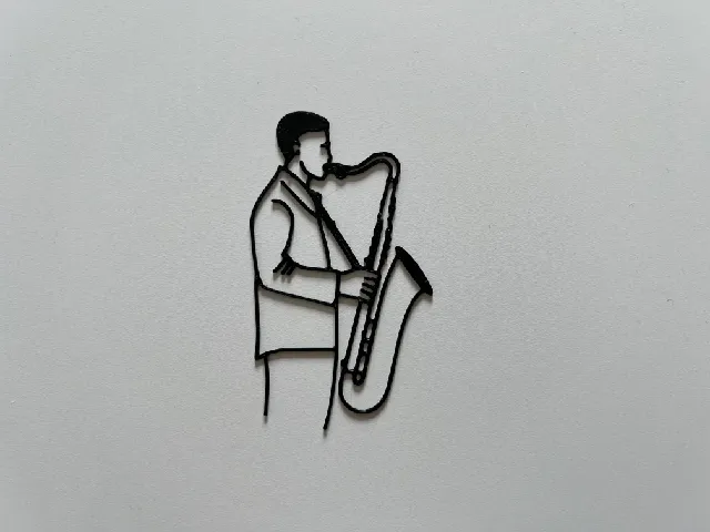 Saxophone Wall Art #1