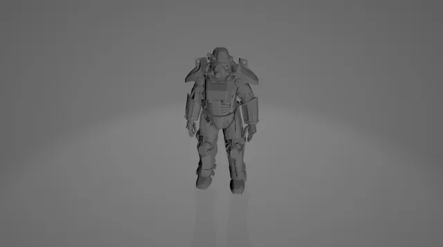 T45 power armor from Fallout 4