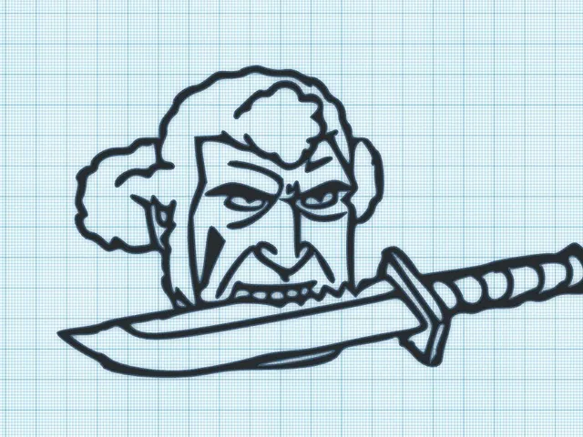 BROCK SAMSON - VENTURE BROS - WALL ART