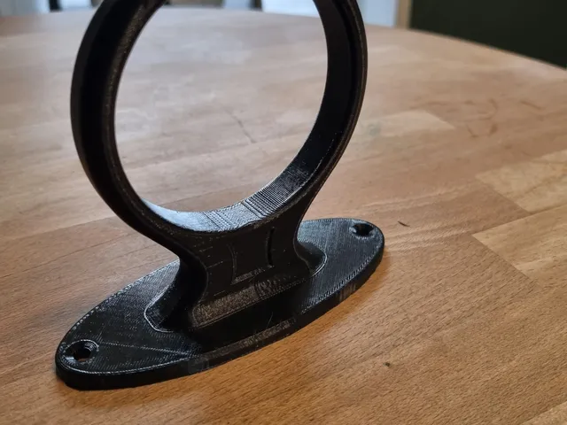 Hair Dryer Holder Föhnhalter Wall Mount Wandbefestigung