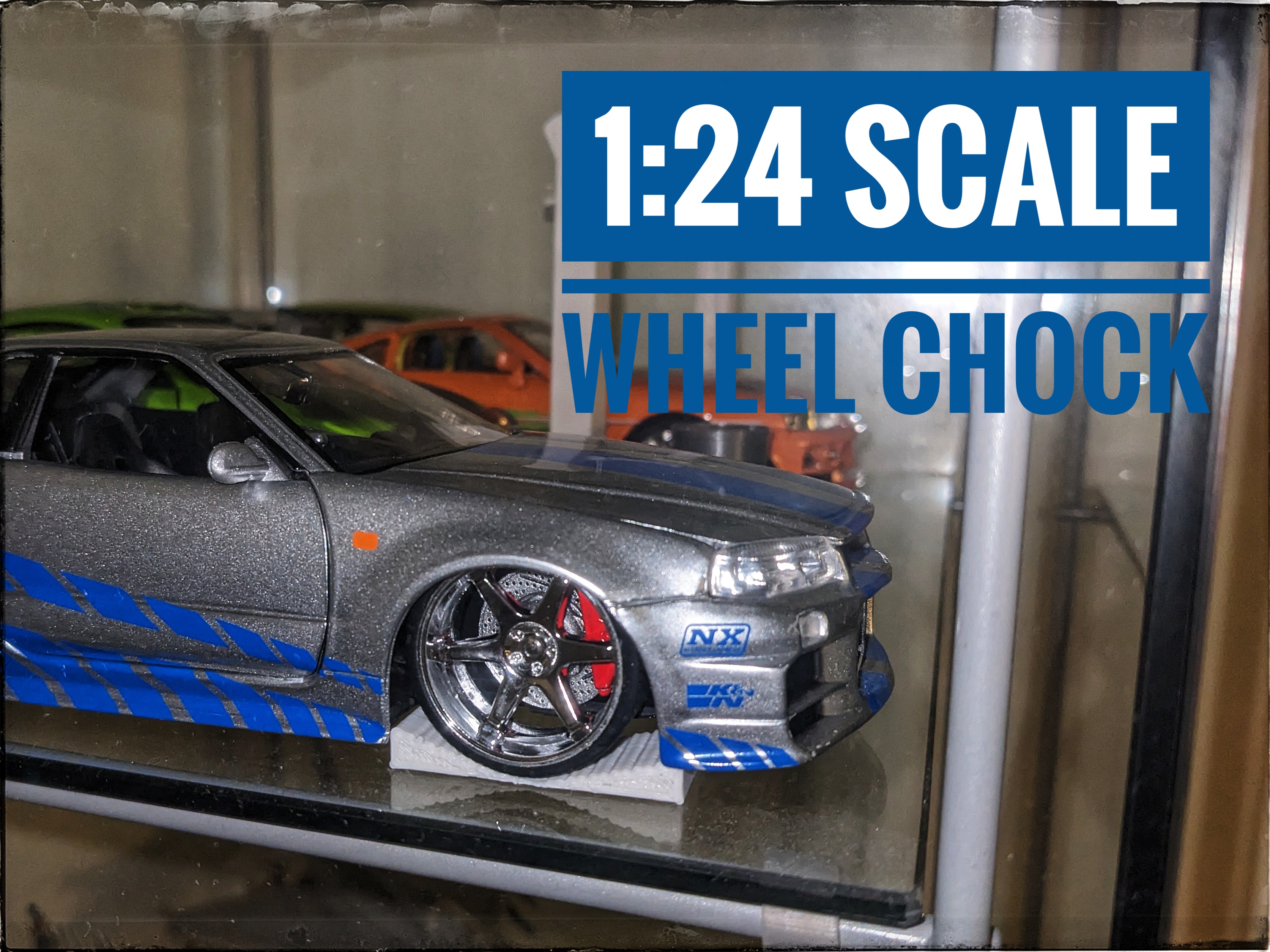 1:24 Scale Wheel Chock