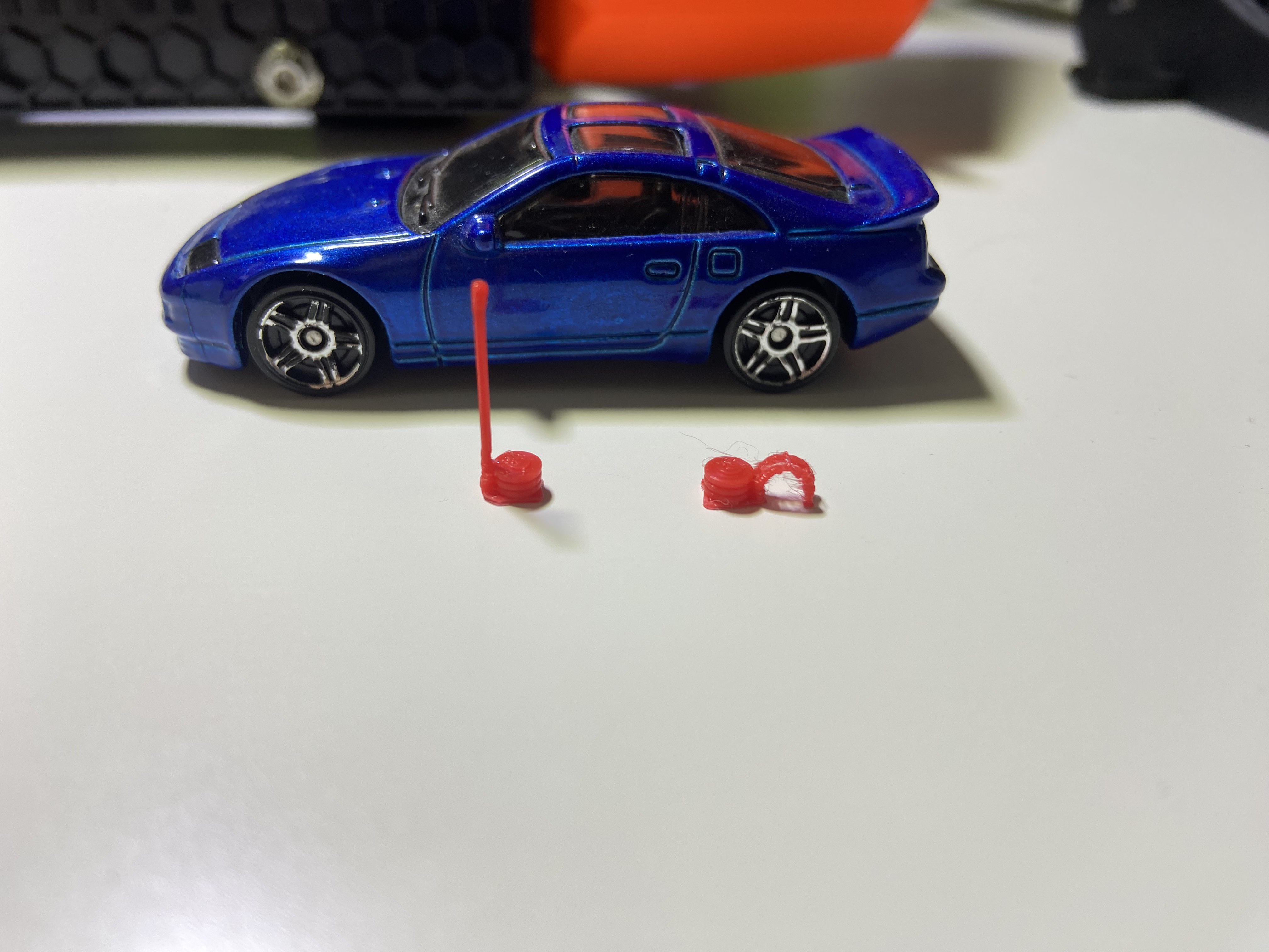 1:64 Scale pneumatic car jack