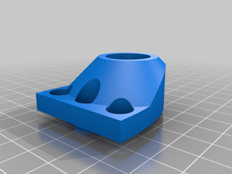 K8200 / 3Drag 18mm probe mount behind extruder by Joey_3D | Download ...