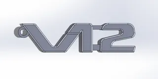 V12 Keychain