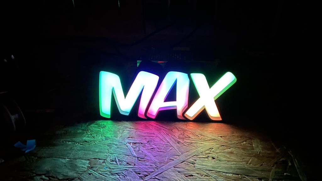 LED lamp - MAX by marcel293 | Download free STL model | Printables.com