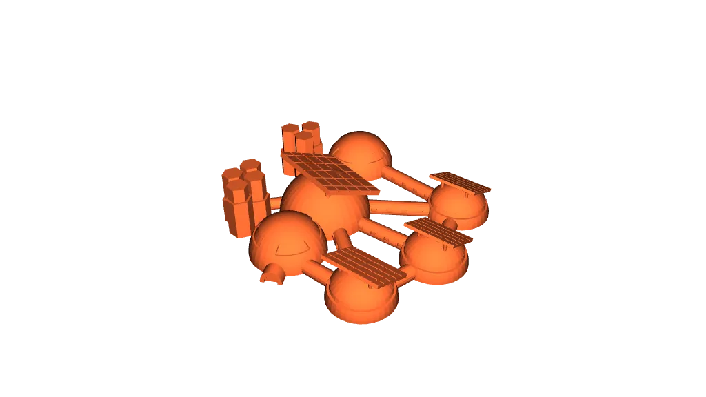 Free STL file Moon Bot - Print in Place / No supports / Easy・3D printing  idea to download・Cults