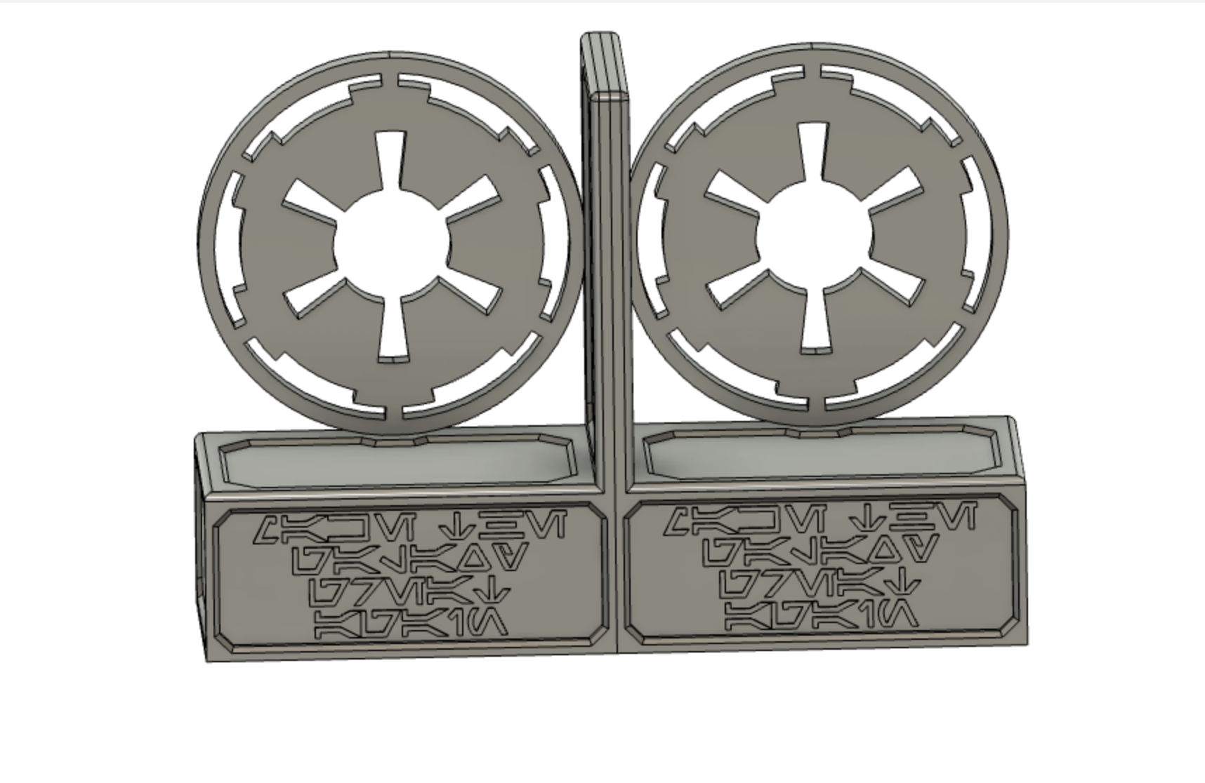 Imperial Bookends