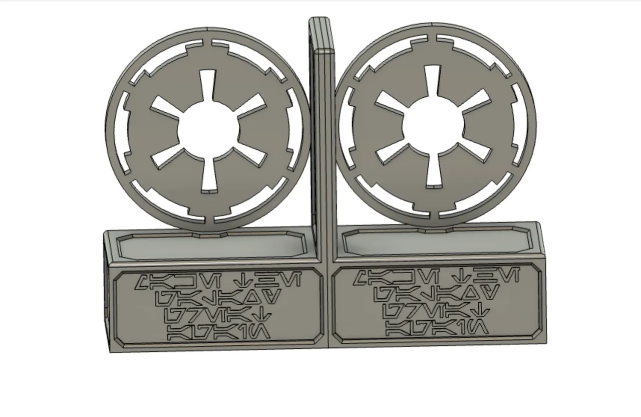 Imperial Bookends by Lee Roberts | Download free STL model | Printables.com