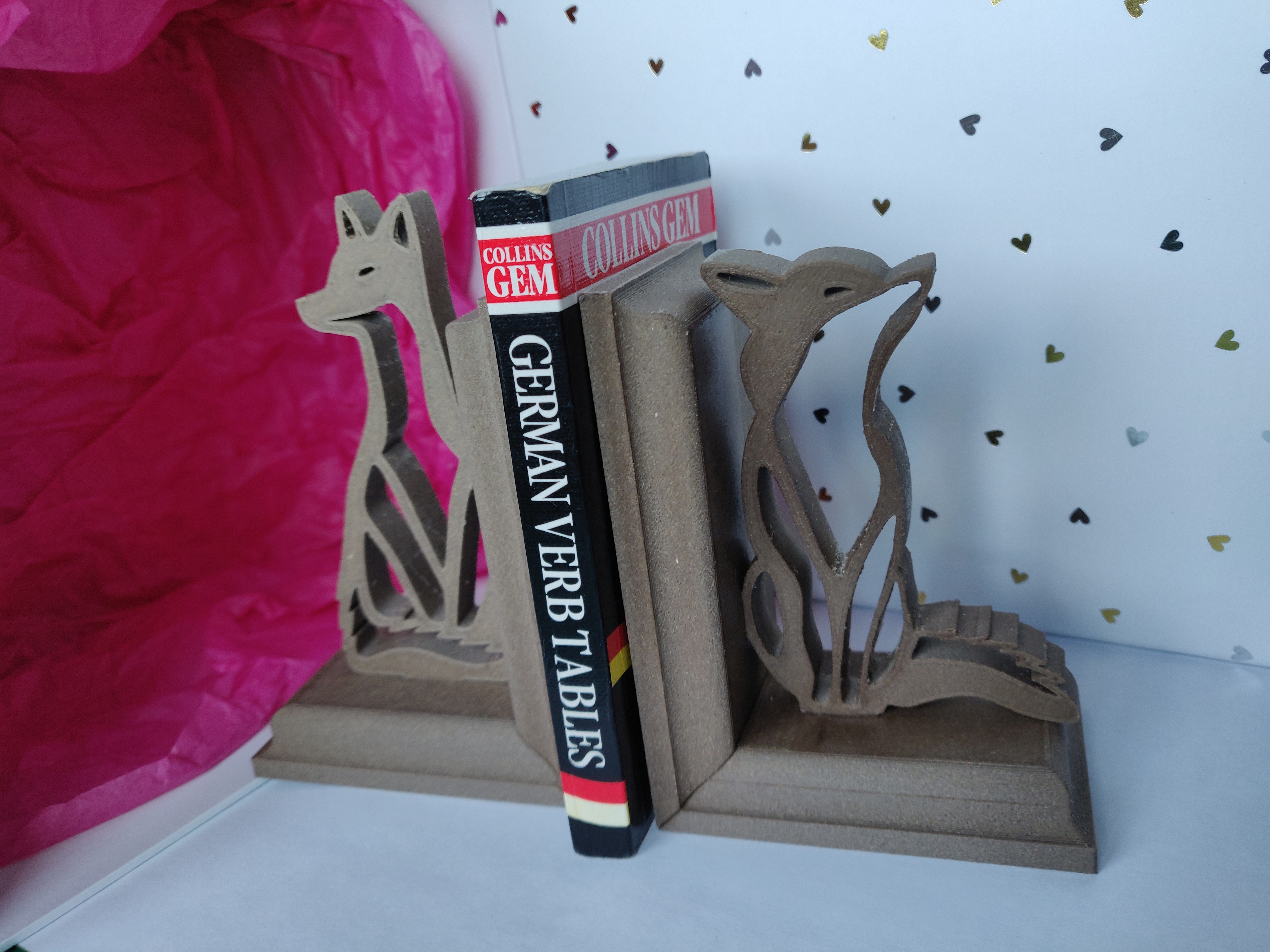 Fox Bookends