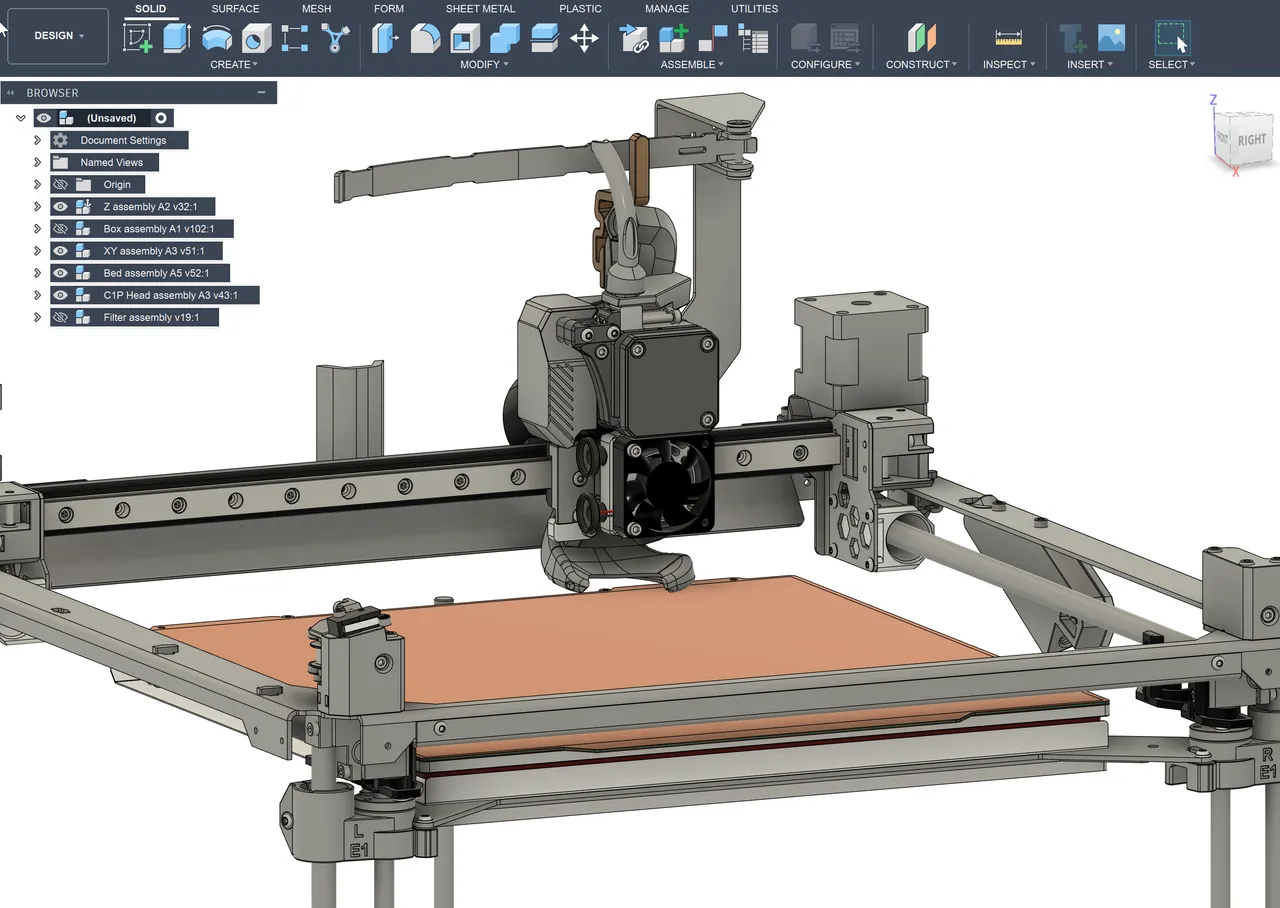 Prusa CORE One L - Full CAD Assembly by Prusa Research | Download