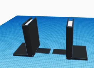 Book bookend by arenera | Download free STL model | Printables.com