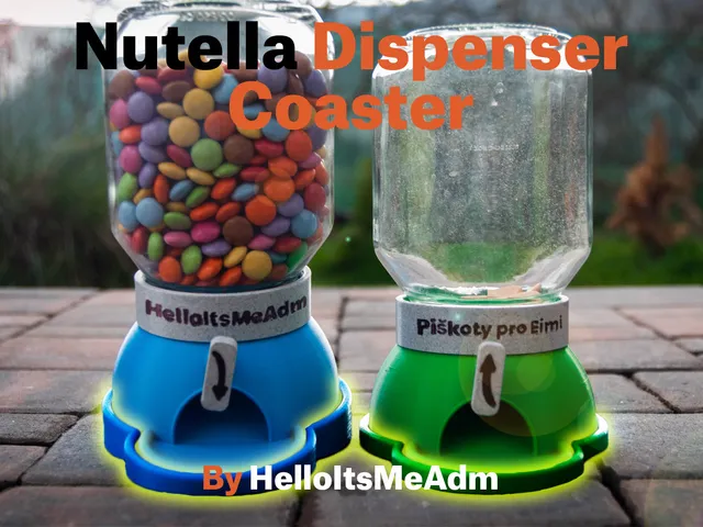 Nutella Dispenser Coaster