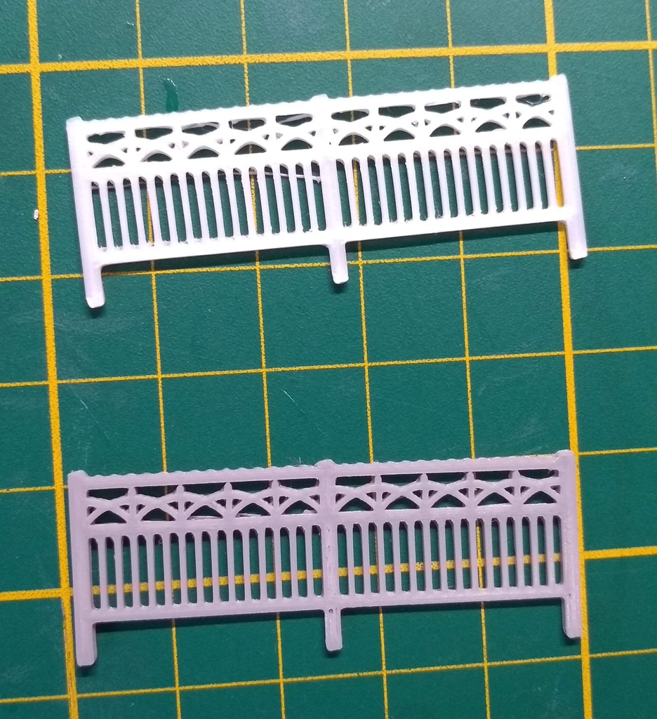 H0/HO - Barrières SNCF (4 types) / SNCF Fences (4 types)