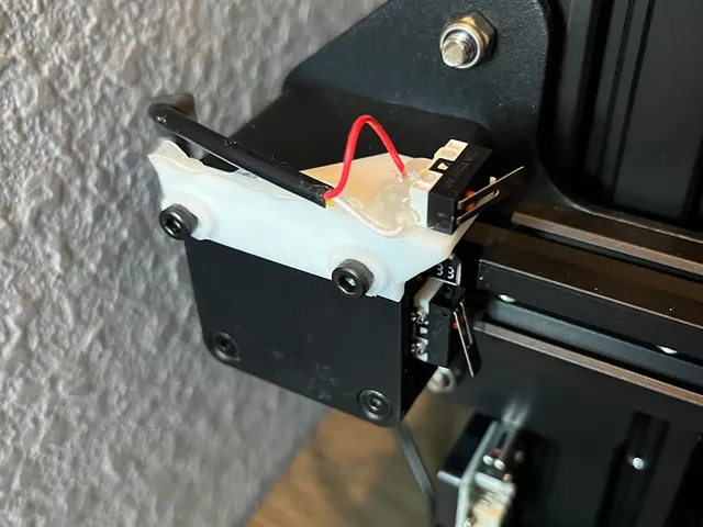 Ender 3 Pro Microswitch Mount for DSLR Timelapses