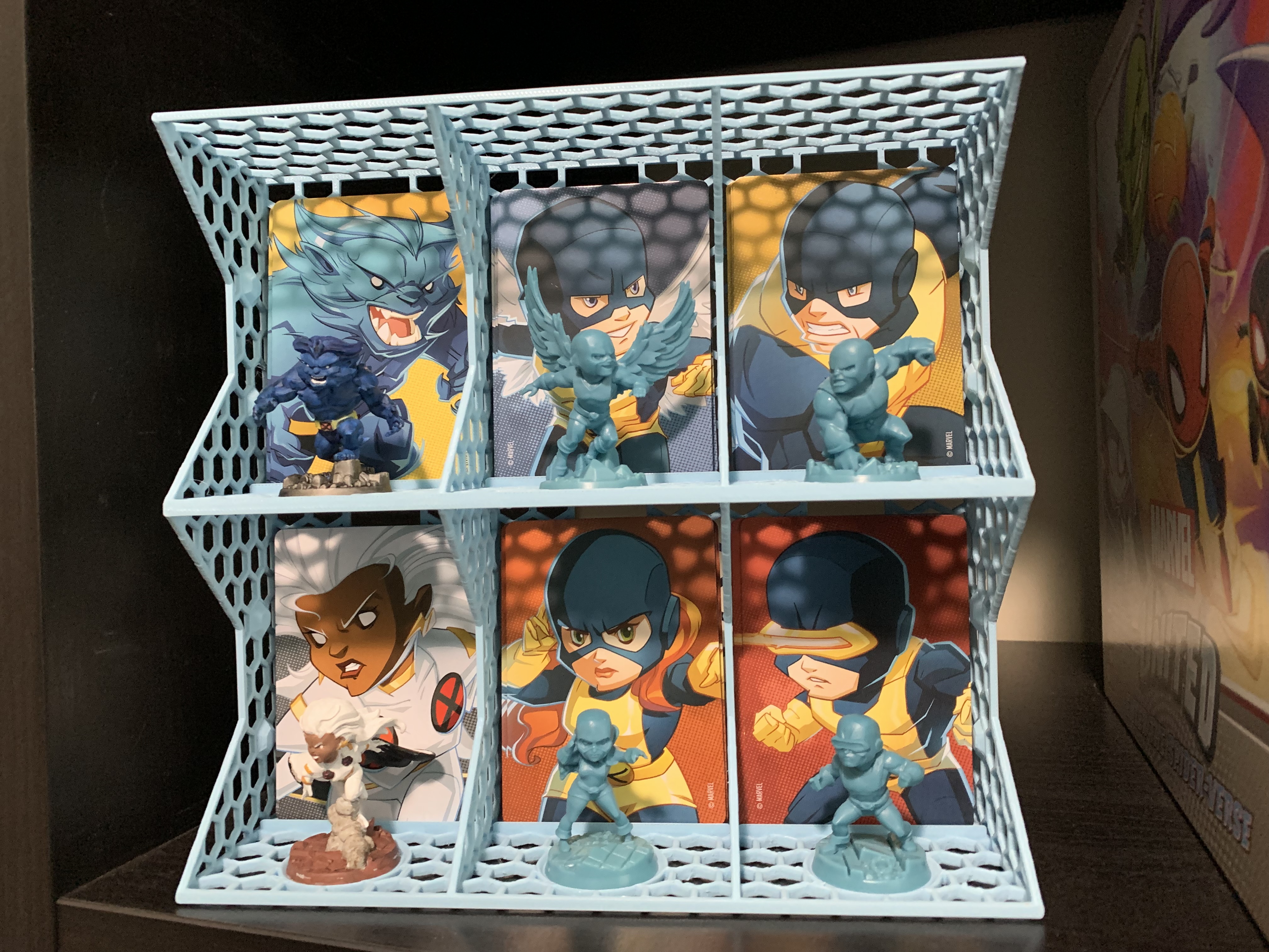 Marvel United Character/Card wall display
