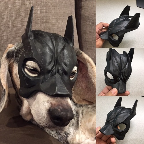Mask for dog 3D model thumbnail