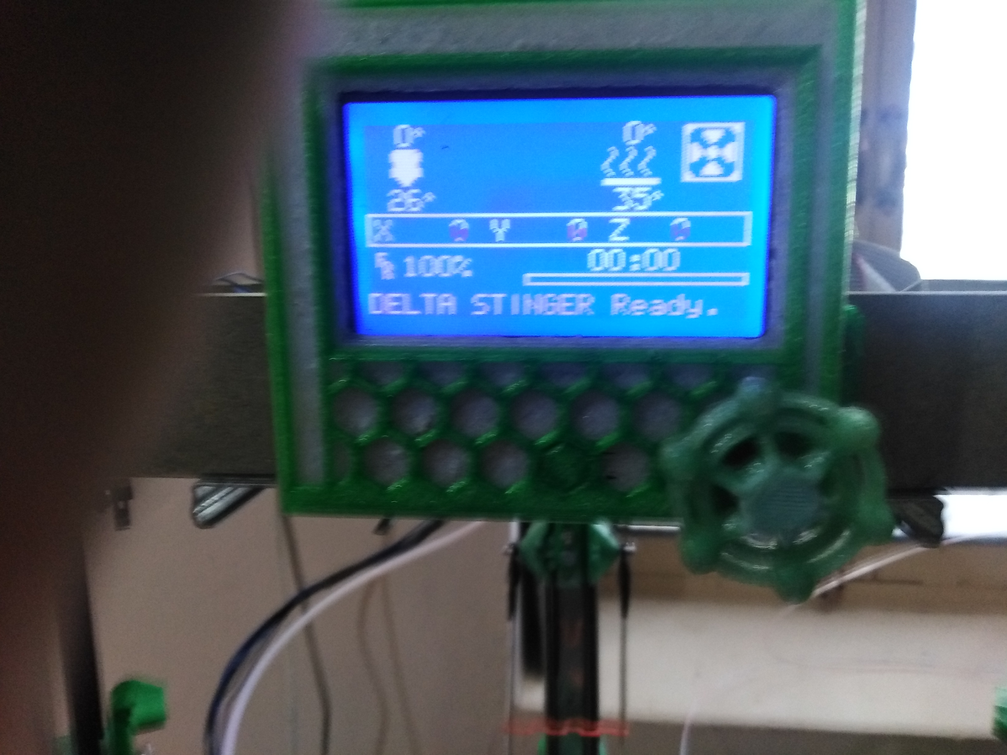 Miniatura 2 do modelo 3D Reprap full graphic lcd display case.