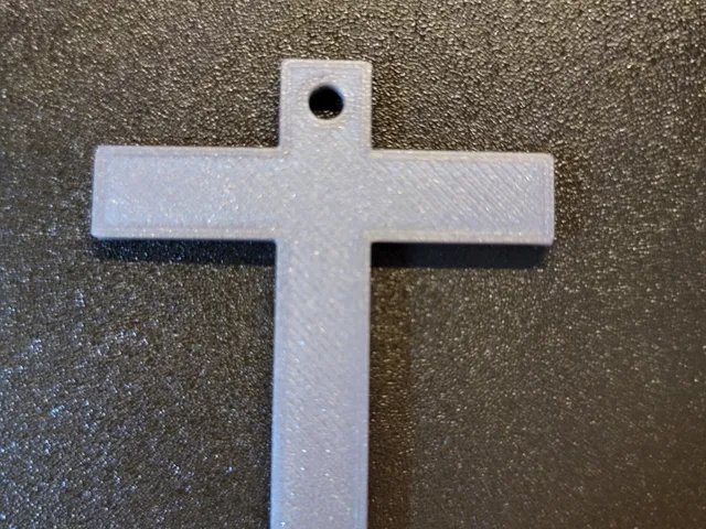 Cross Keychain