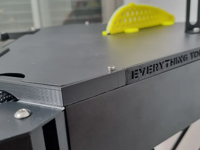 Flsun v400 top vent