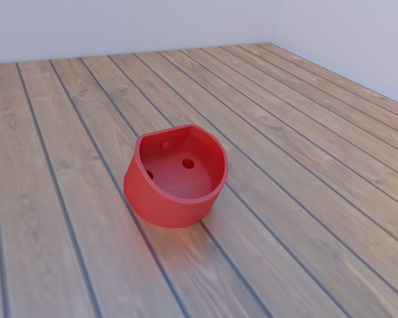 EV/Hybrid Type 2 plug holder by floano Download free STL model