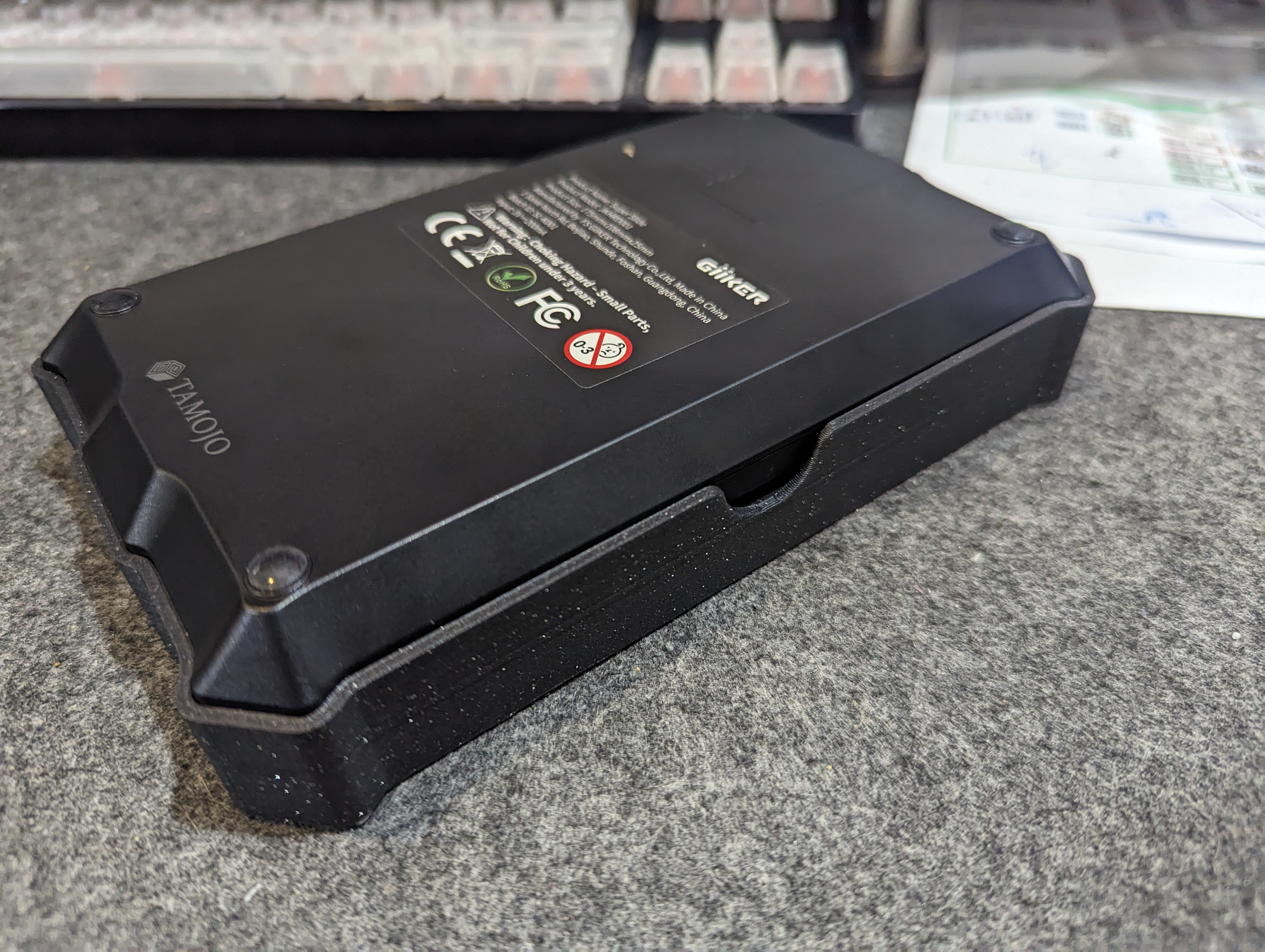 Giiker Super Slide case and extra piece storage (Smaller)