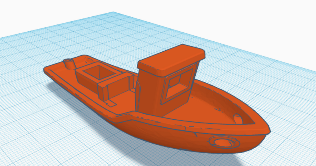 Speed Boat Benchy By 3D Print Life | Download Free STL Model ...