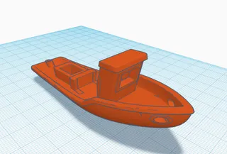 Speed Boat Benchy